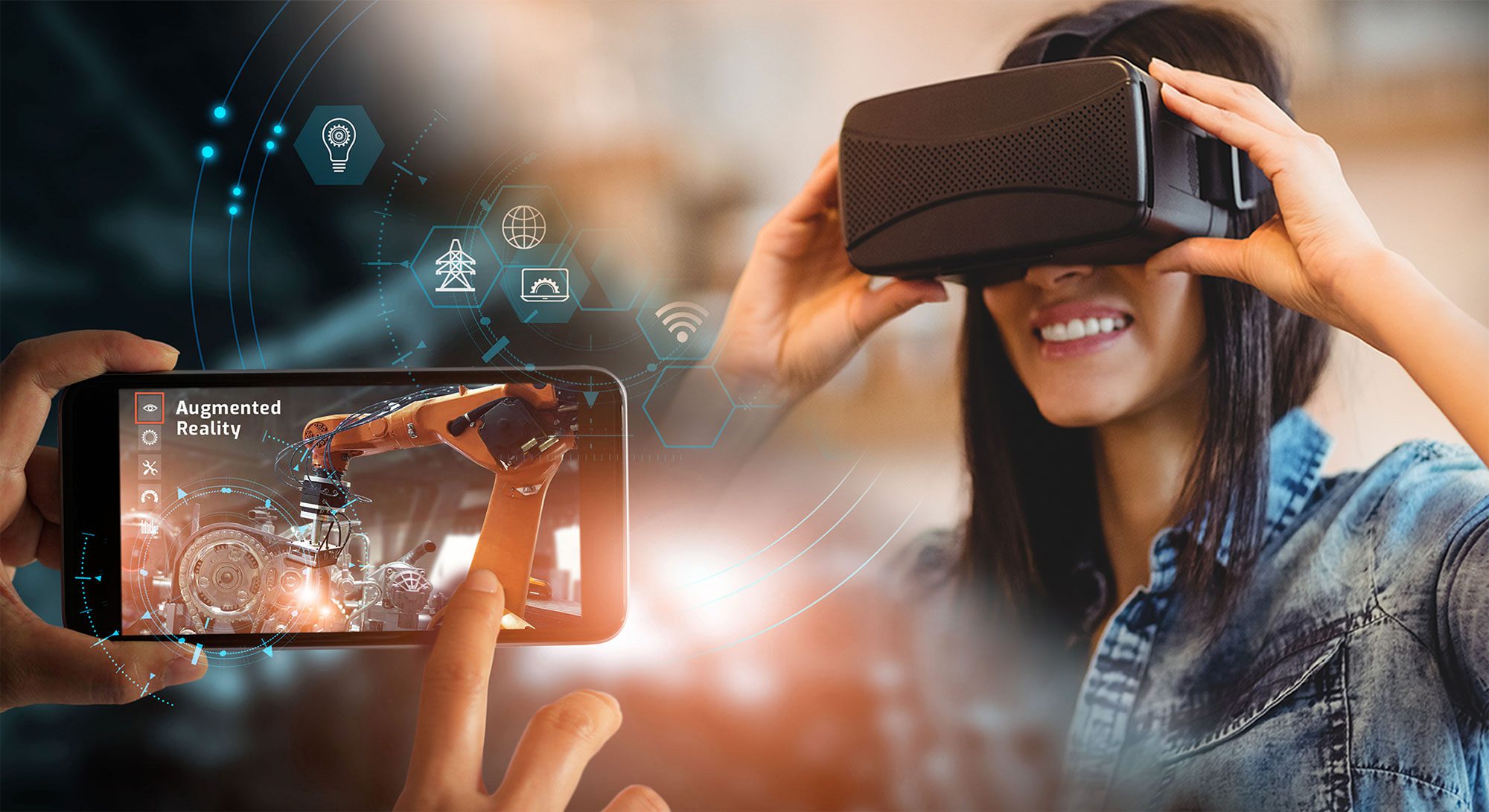 Augmented Reality (AR) and Virtual Reality (VR)